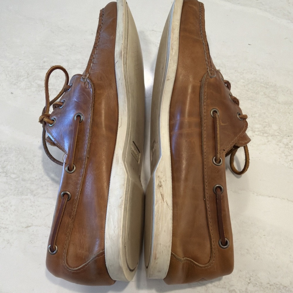 Quoddy Head Boat Shoe Whiskey 11D $249 Retail - Picture 6 of 16